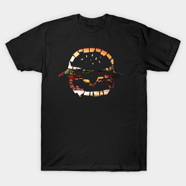 The United States of Burgers T-Shirt by CY